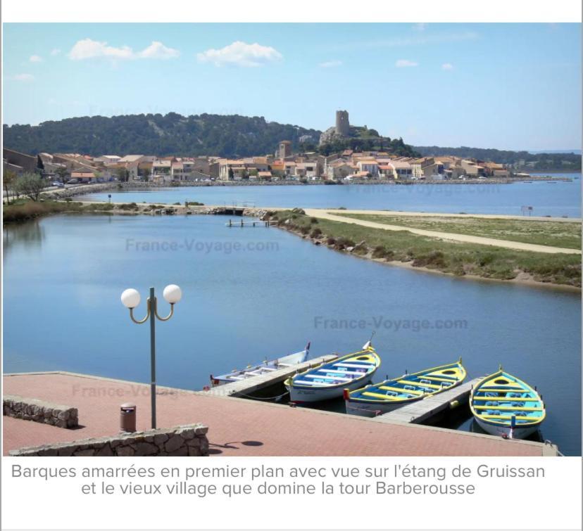 L Appart D Ange 1 Idealement Situe 37M2 Entre Port Et Village Gruissan Exteriör bild